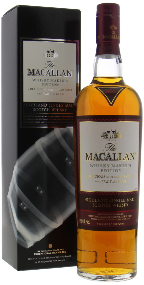 Macallan - Whisky Maker's Edition Exceptional Oak Cask 42.8% NV