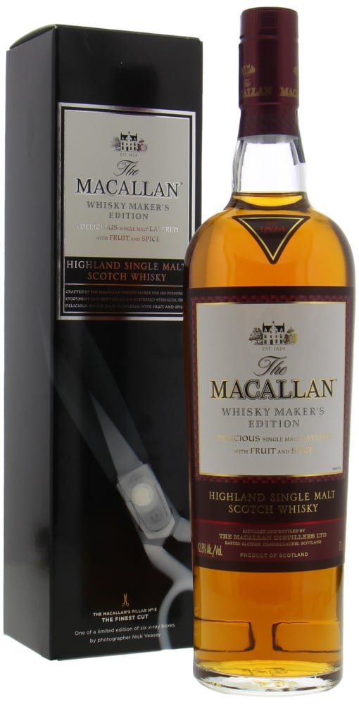 Macallan - Whisky Maker's Edition The Finest Cut 42.8% NV