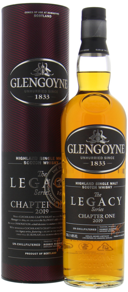Glengoyne - The Legacy Chapter One 48% NV In Orginal Box
