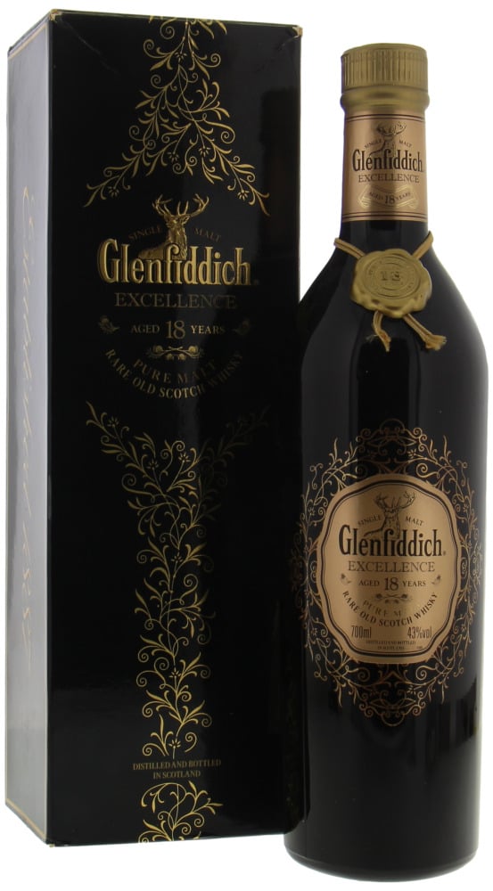 Glenfiddich - 18 Years Old Excellence 43% NV In Original Container