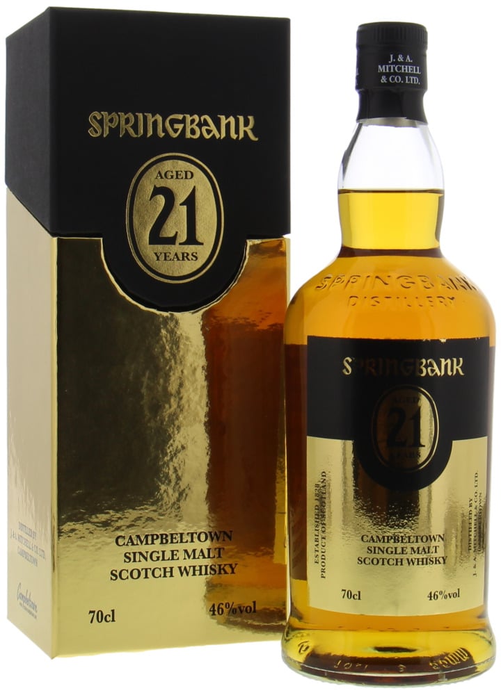 Springbank - 21 Years Old 2013 Edition 13/491 46% NV In Original Container