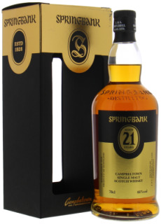 Springbank - 21 Years Old 2017 Edition 46% NV