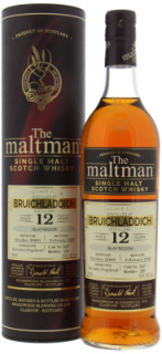 Bruichladdich - 12 Years Old The Maltman Cask 3647 51.4% 2009