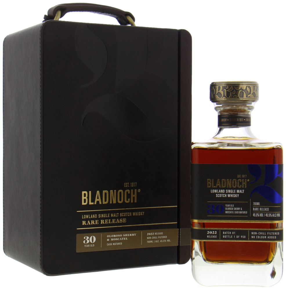 Bladnoch - 30 Years Old Rare Release 2022 45.5% NV