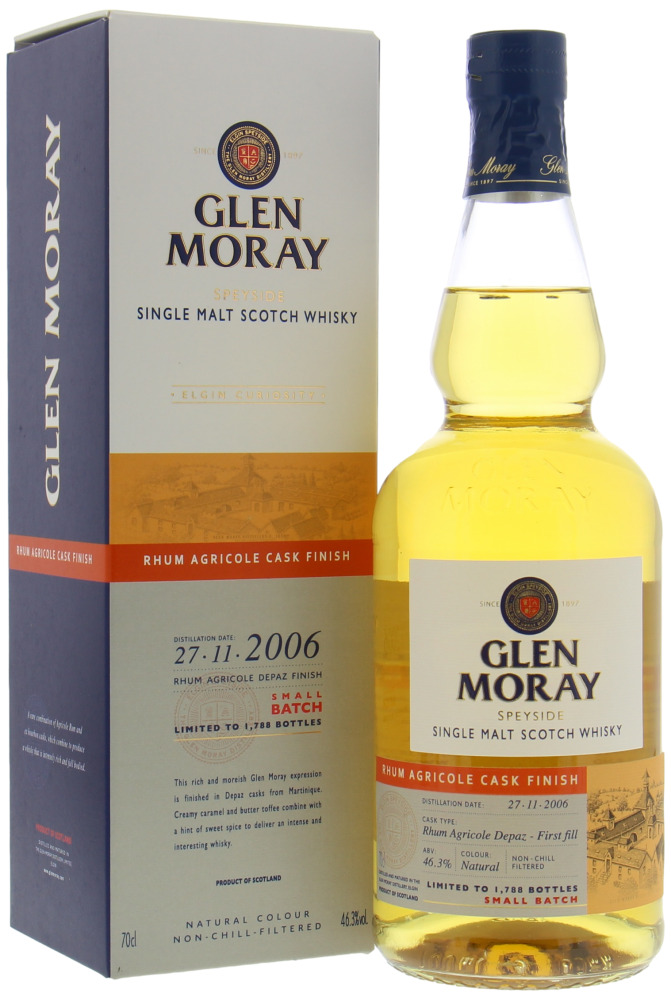 Glen Moray - Curiosity Chenin Blanc Matured 46.3% 2006 In Original Box