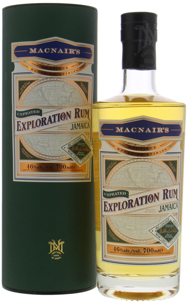 Macnair's - Jamaica Unpeated Exploration Rum 46% NV