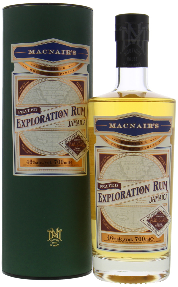 Macnair's - Jamaica peated Exploration Rum 46% NV