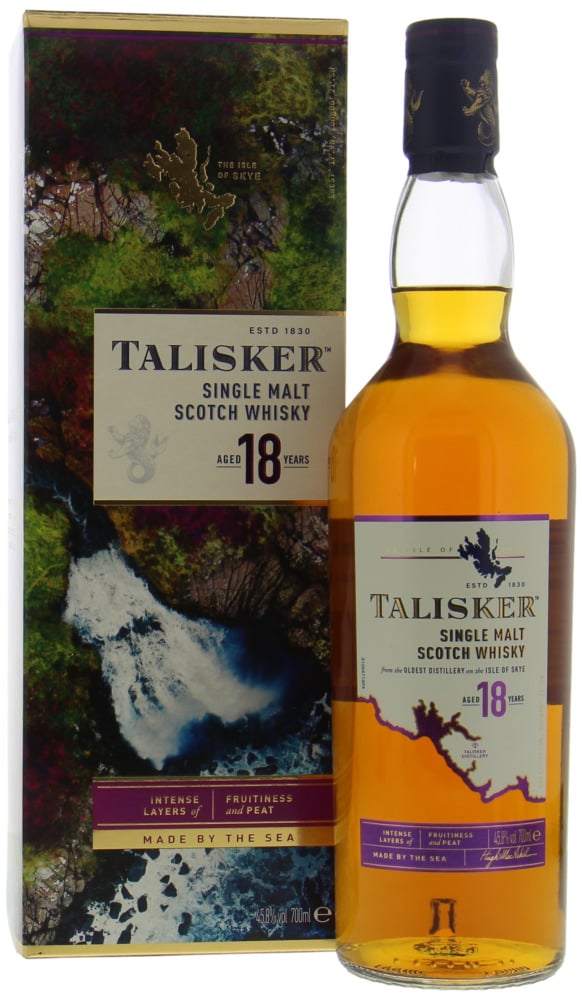 Talisker - 18 Years Old From the Oldest Distillery on the Isle of Skye 45.8% NV