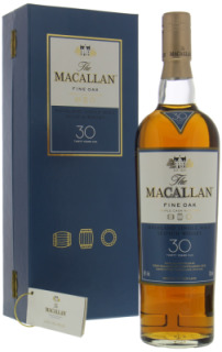 Macallan - 30 Years Old Fine Oak Triple Cask Matured 43% NV