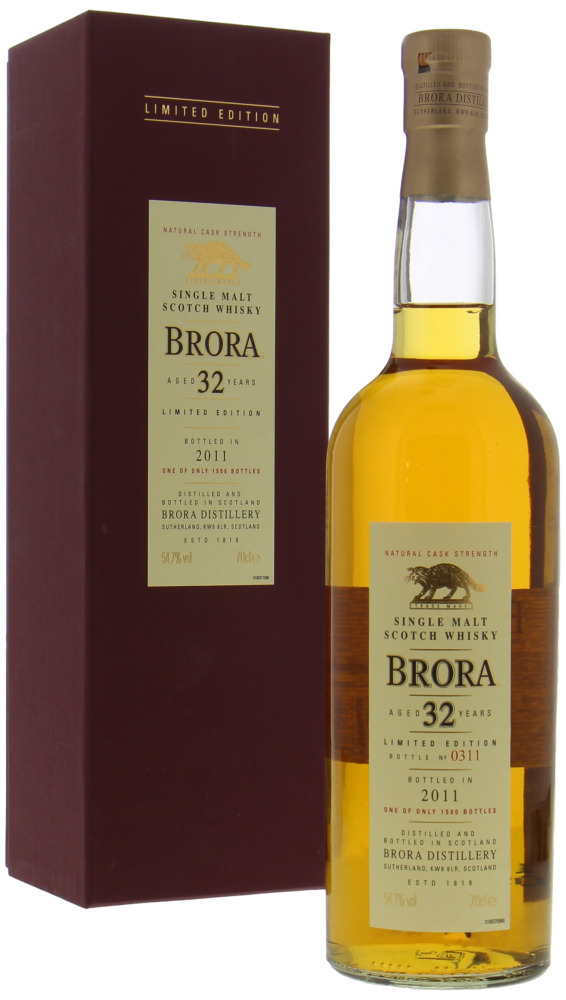 Brora - 10th Release 32 Years Old 54.7% 1978 In Original Box
