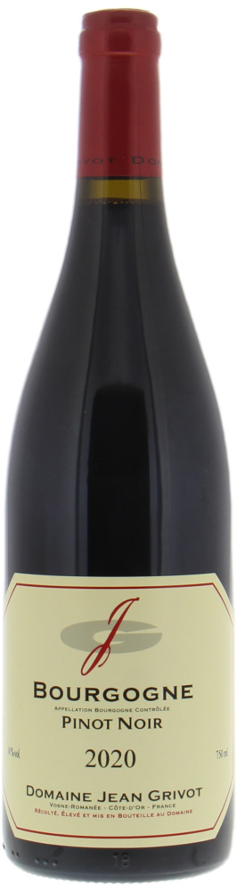 Jean Grivot - Bourgogne Pinot Noir 2020 Perfect