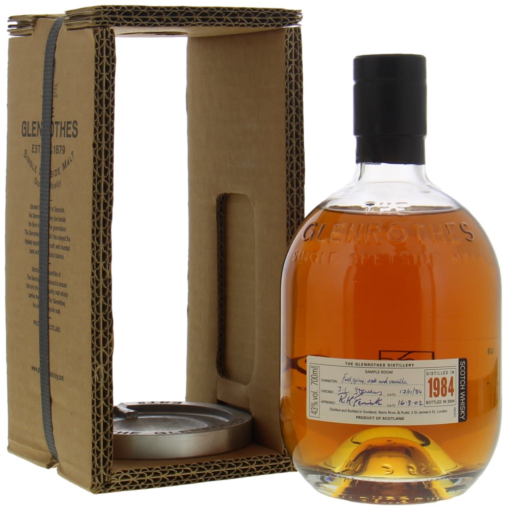 Glenrothes - 1984 Approved 16.03.02 43% 1984 In Original Container 10093