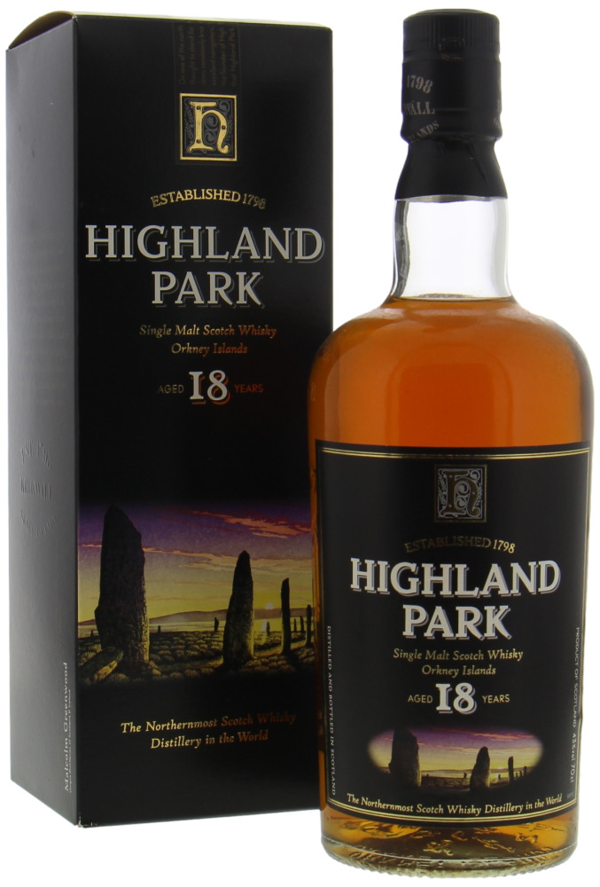 Highland Park - 18 Years Dumpy Bottle 43% NV In Original Box 10093