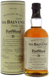 Balvenie - 21 Years Old PortWood old label 40% NV