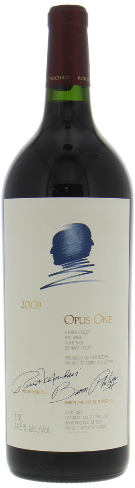 Opus One - Proprietary Red Wine 2009 From Original Wooden Case