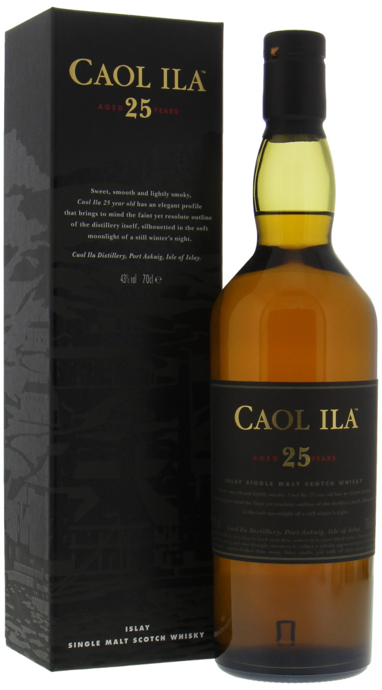 Caol Ila - 25 Years Old 2014 43% NV In Original Container