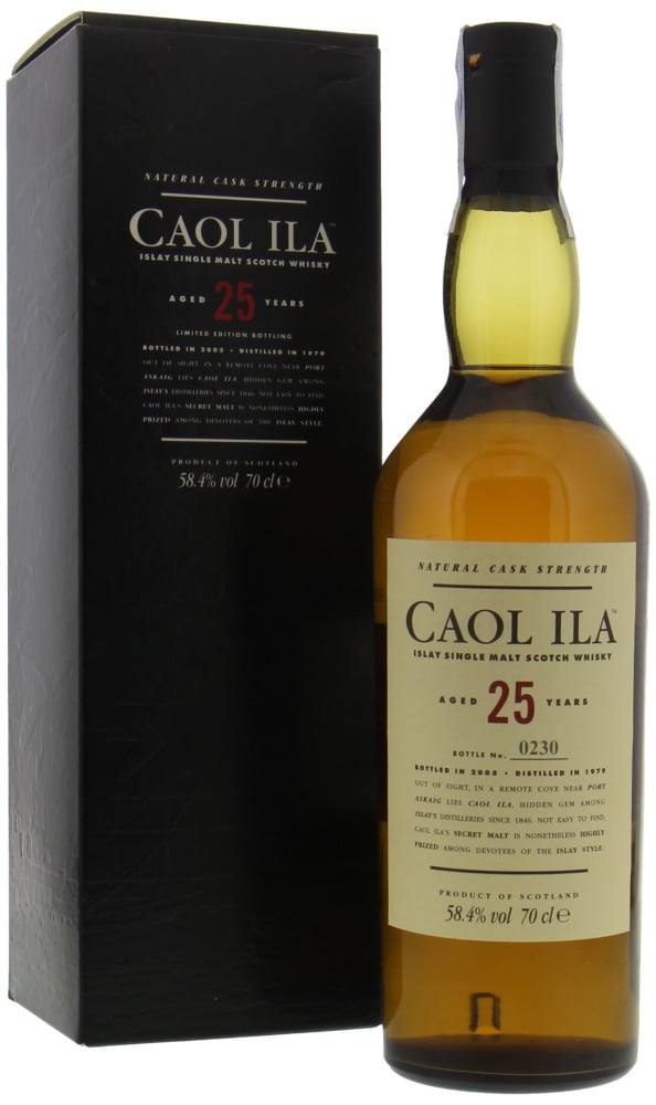Caol Ila - 25 Years Old Diageo Special Releases 2005 58.4%  NV