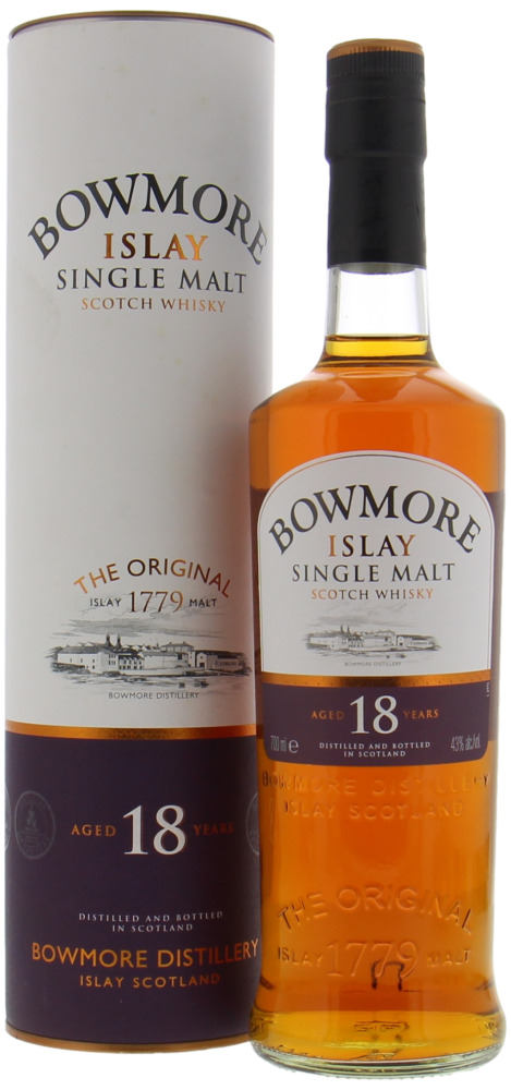 Bowmore - 18 Years Old Bottled 2018 43% NV In Original Container