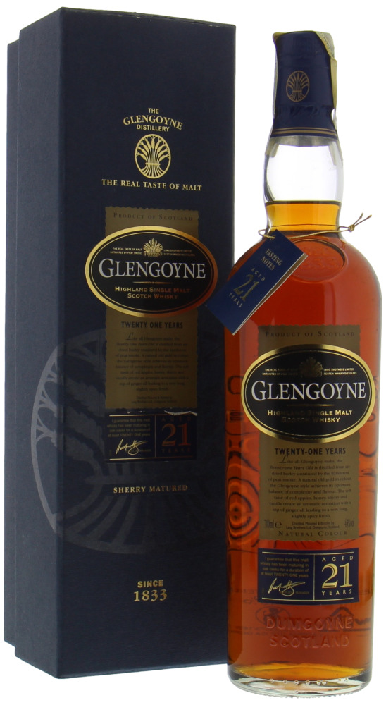 Glengoyne - 21 Years Old 2011 43% NV In Original Box