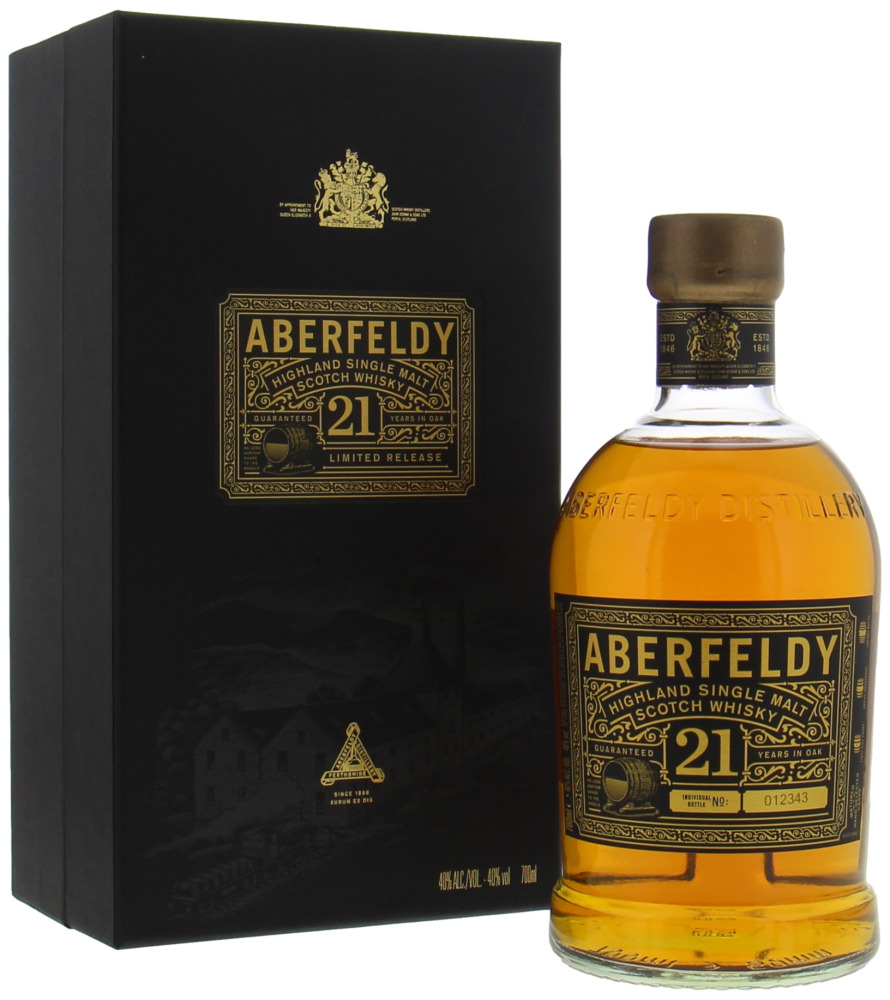 Aberfeldy - 21 Years Old 2014 40% NV In Orignal Box