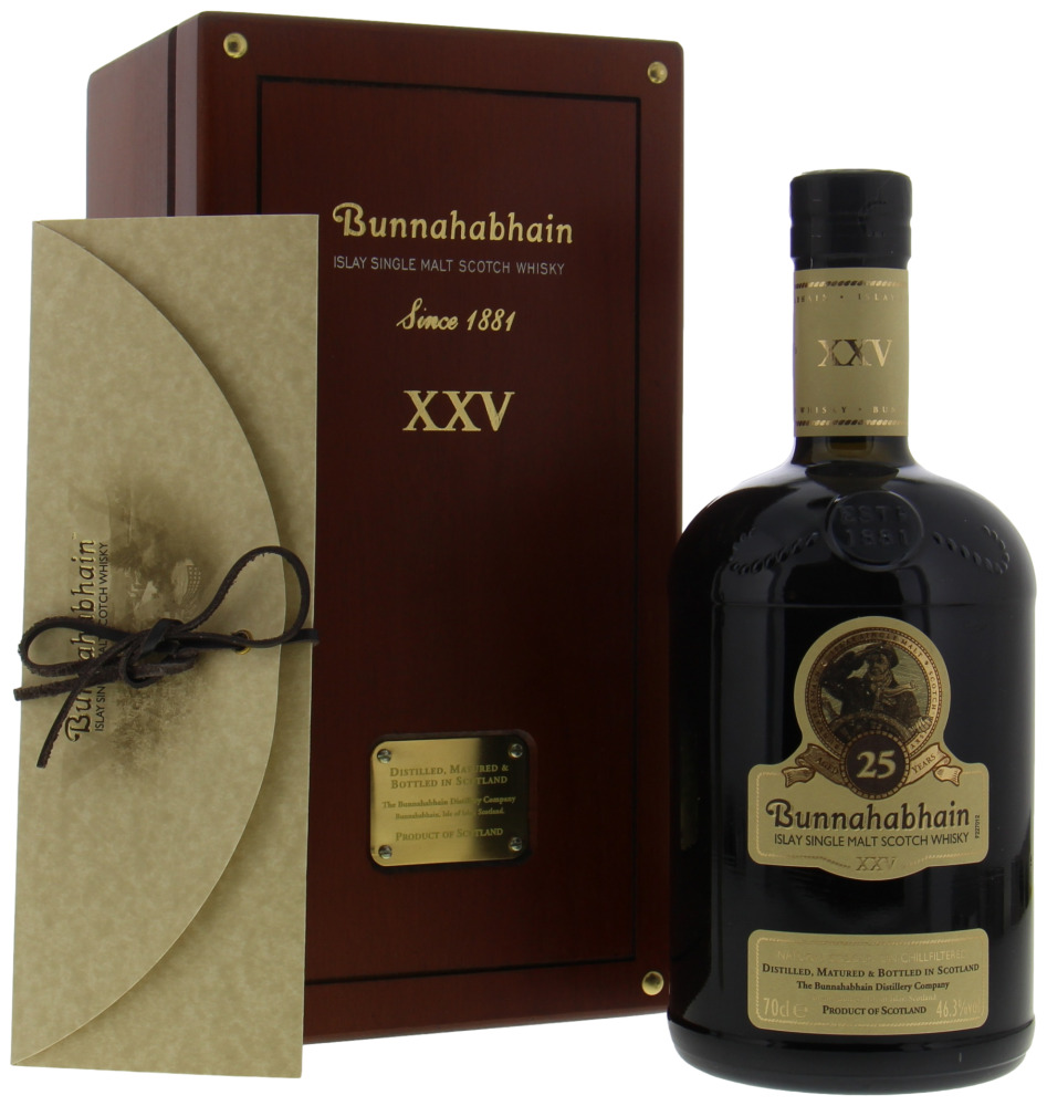 Bunnahabhain - XXV 25 Years 2013 43% NV In Original Wooden Case