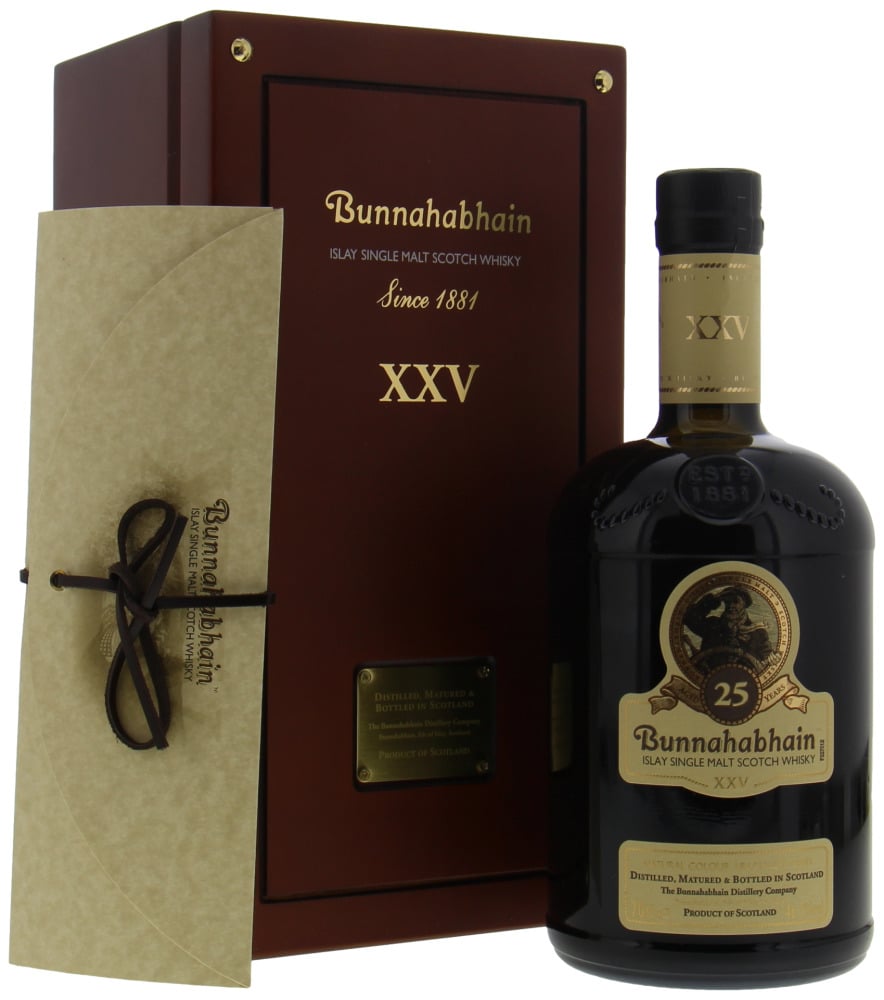 Bunnahabhain - XXV 25 Years 2015 43% NV In Original Wooden Case