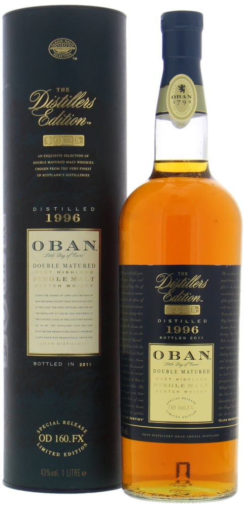 Oban - 1996 The Distillers Edition 43% 1996