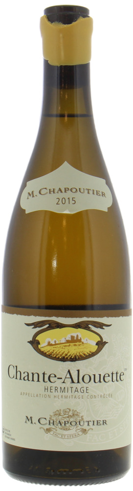 Chapoutier - Hermitage Chante-Alouette 2015 Damaged wax capsule