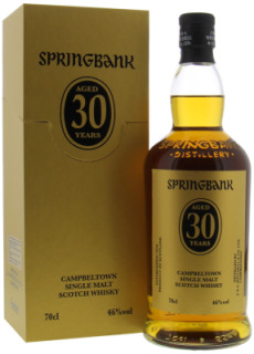 Springbank - 30 Years Old  2022 Release 46% NV