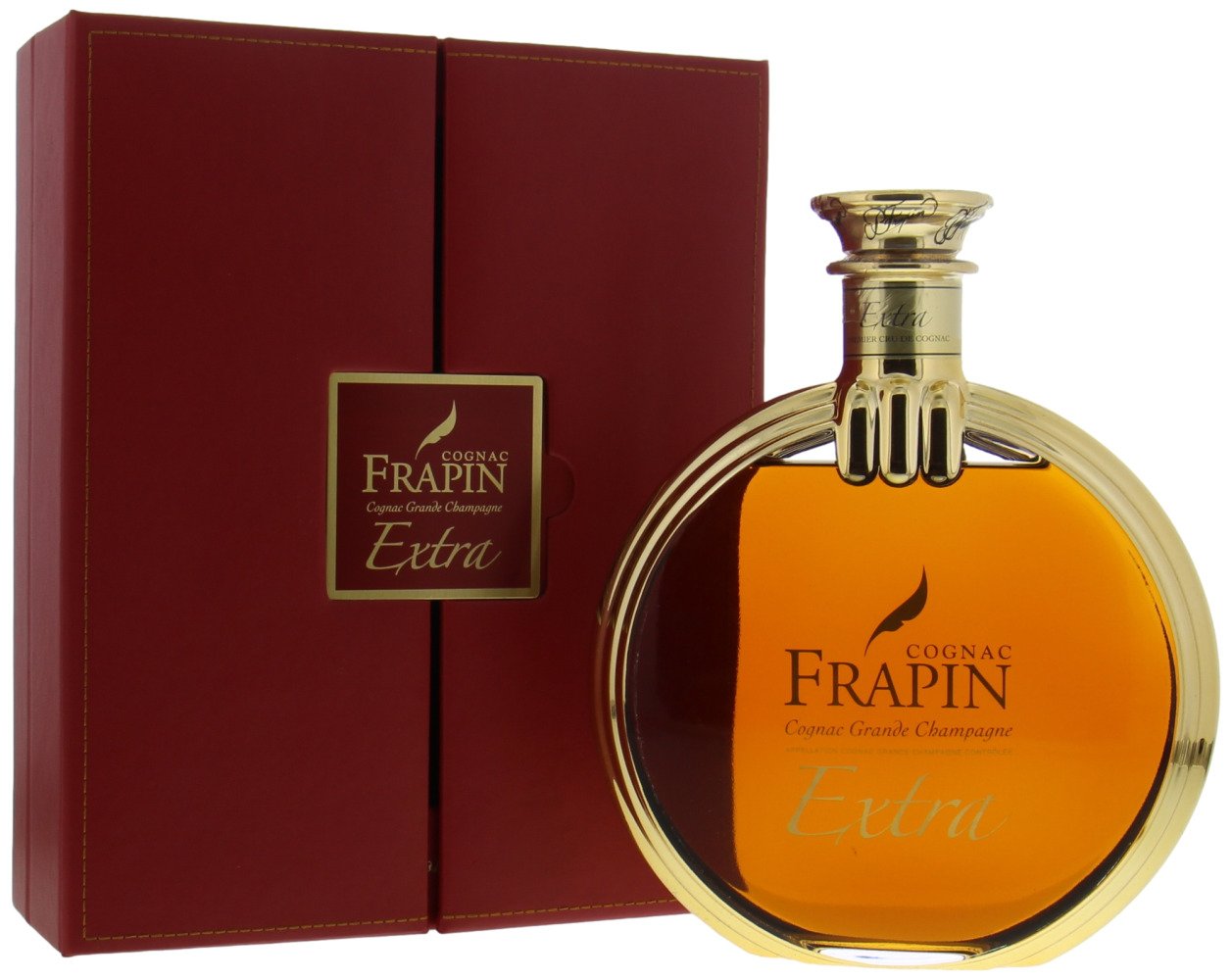 Frapin - Cognac Extra Coffret Rouge 40% NV In Original Box