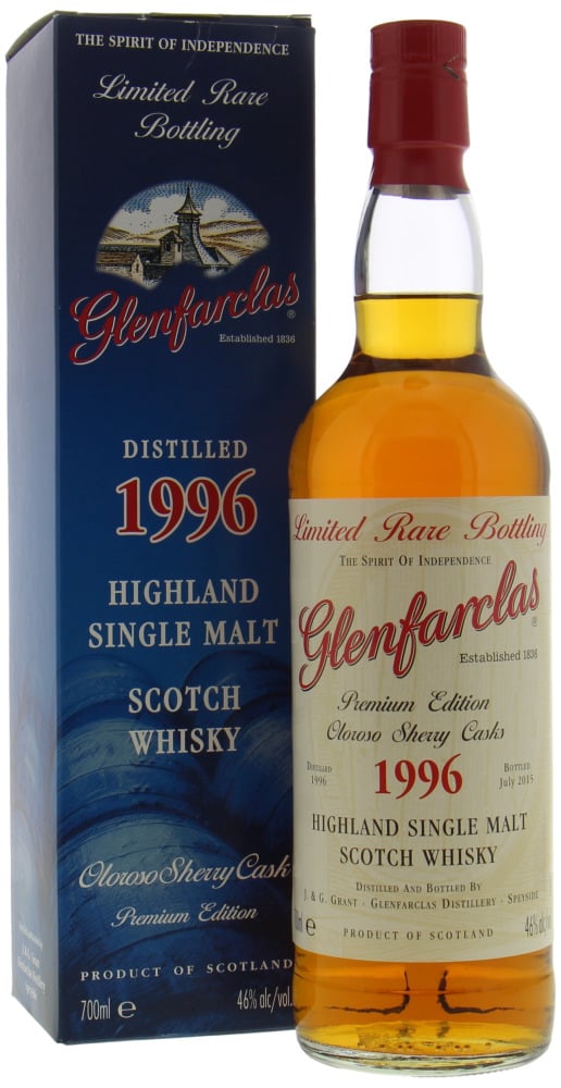 Glenfarclas - 1996 Limited Rare Bottling 46% 1996 In Original Box