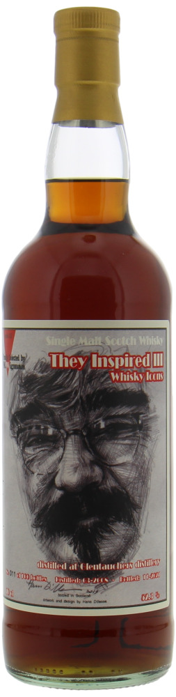 Glentauchers - 13 Years Old M.Wigman They Inspired III Whisky Icons Serge Valentin 52.3% 2008