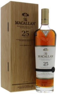 Macallan - 25 Years Old Sherry Oak Annual 2022 Release 43% NV