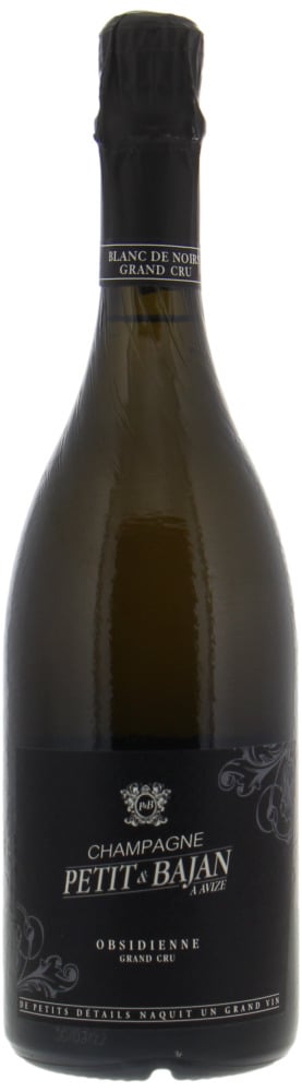 Petit & Bajan - Obsidienne Brut Blanc de Noirs Grand Cru NV