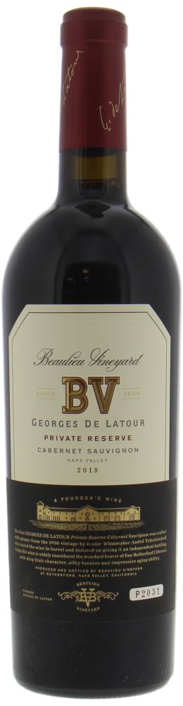 Beaulieu Vineyard - Georges de Latour Private Reserve Cabernet Sauvignon 2019 Perfect