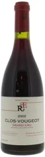 CLOS DE VOUGEOT GRAND CRU 2002 サイン入り 2002 Leroy Clos de Vougeot Grand Cru, Cote de Nuits, France