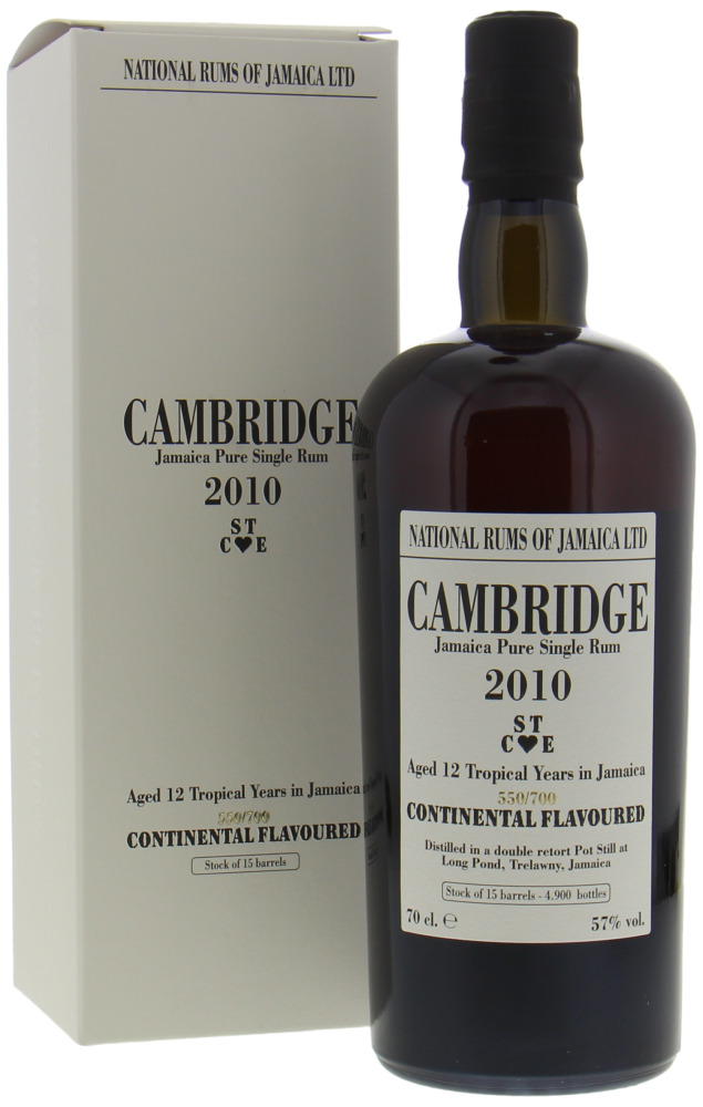 Long Pond - National Rums Of Jamaica Cambridge STCE 2010 57% 2010