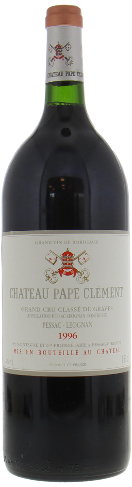 Chateau Pape Clement - Chateau Pape Clement 1996 From Original Wooden Case