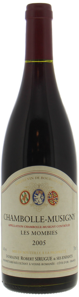 Robert Sirugue - Chambolle Musigny Les Mombies 2005 Perfect