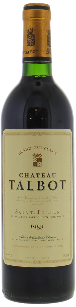 Chateau Talbot - Chateau Talbot 1988 Perfect