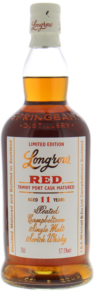 Longrow - Red Tawny Port Cask Matured 11 Yeares Old 57.5% NV