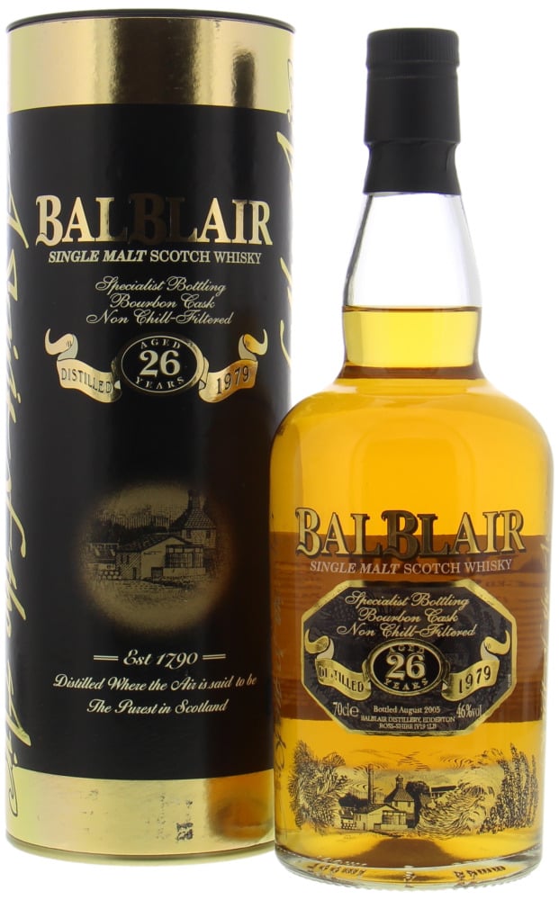 Balblair - 26 Years Old 1979 46% 1979 In Original Box 10098
