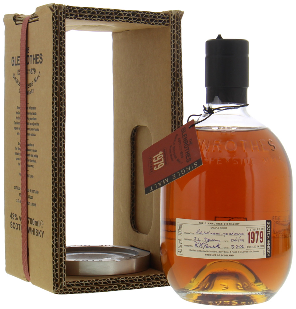 Glenrothes - 1979  Approved 13.2.02 43% 1979 In Original Container 10098