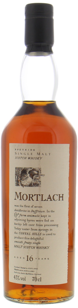 Mortlach - 16 Years Old Flora & Fauna 43% NV No Wooden box included 10098