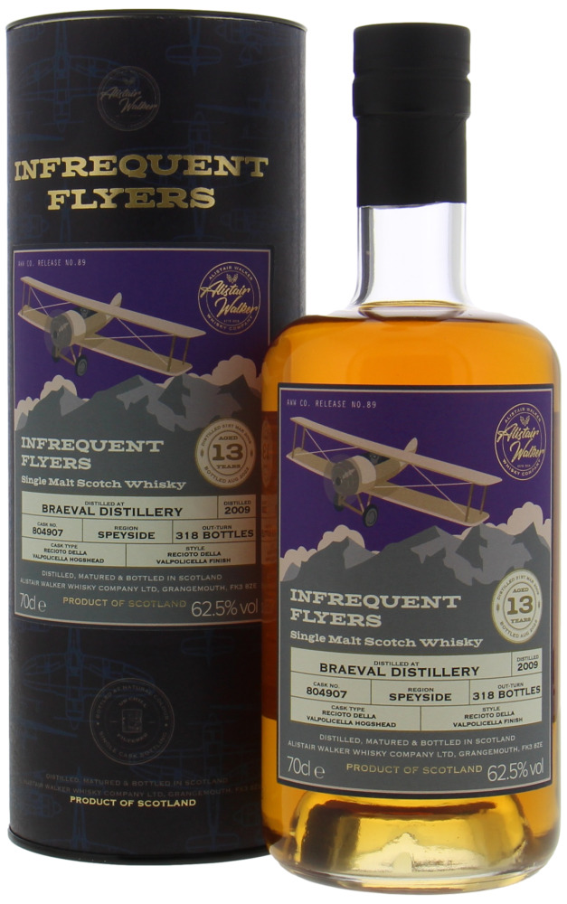 Braeval - Infrequent Flyers 13 Years Old Cask 804907 62.5% 2009