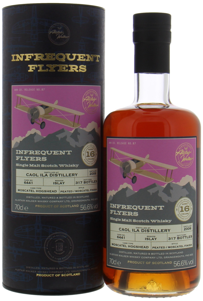 Caol Ila - Infrequent Flyers 16 Years Old Cask 6441 56.6% 2006