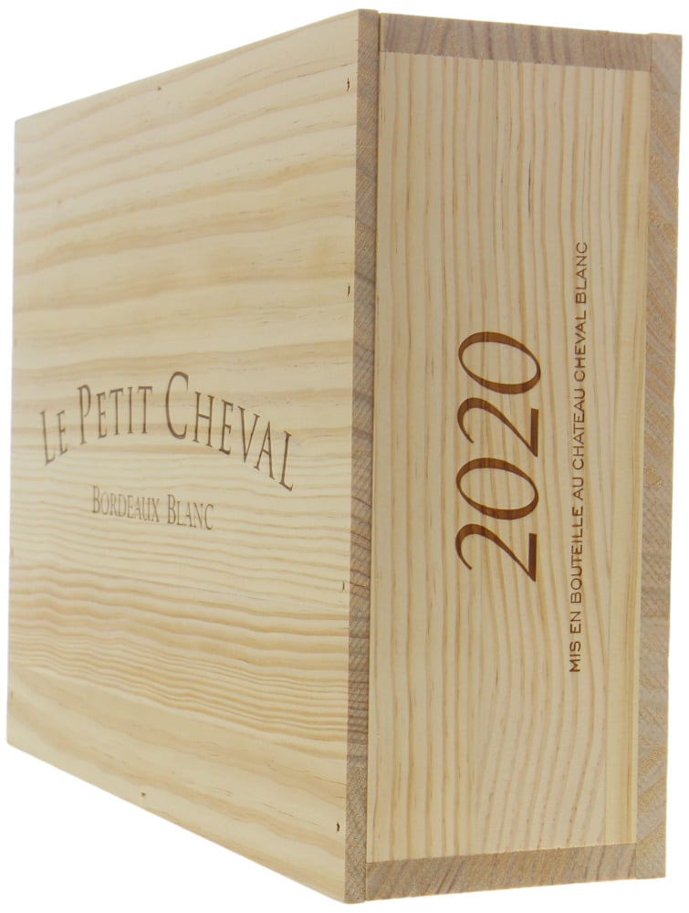 Chateau Cheval Blanc - Le Petit Cheval Blanc Sec 2020 OWC of 3 bottles