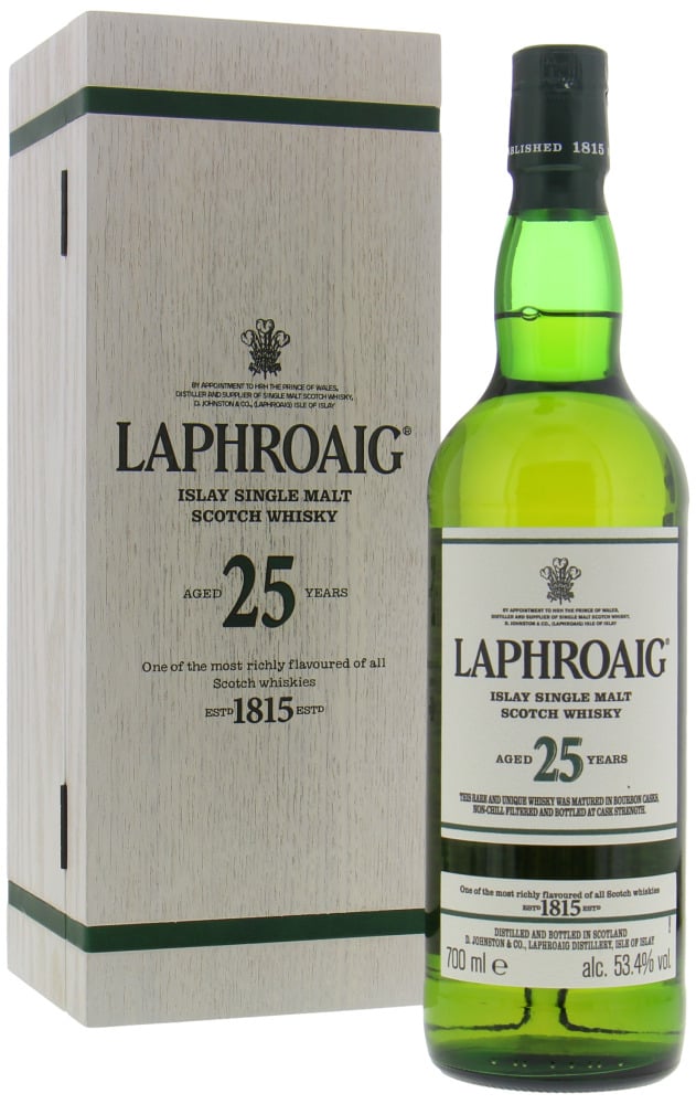 Laphroaig - 25 Years Old Cask Strength Edition 2022 53.4% NV
