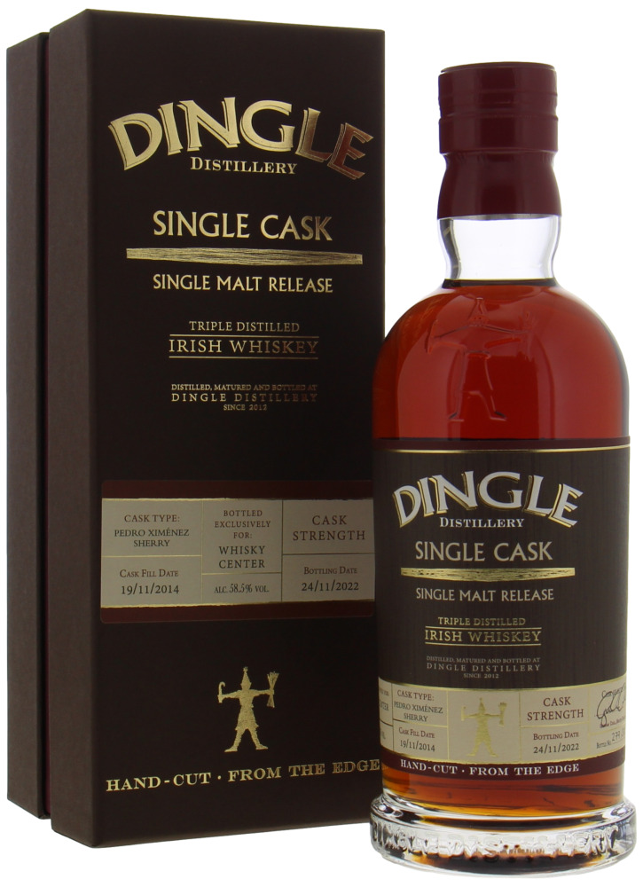 The Dingle Whiskey Distillery - 8 Years Old Bottled for Whisky Center Cask 630 58.5% 2014 In Original Box