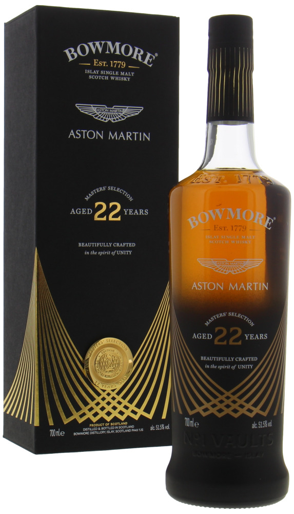 Bowmore - 22 Years Old Aston Martin Masters Selection 51.5% NV In Original Box